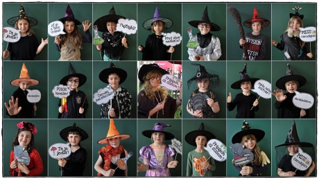 2. 5. se v naší třídě sešlo 21 krásných čarodějnic a čarodějů.